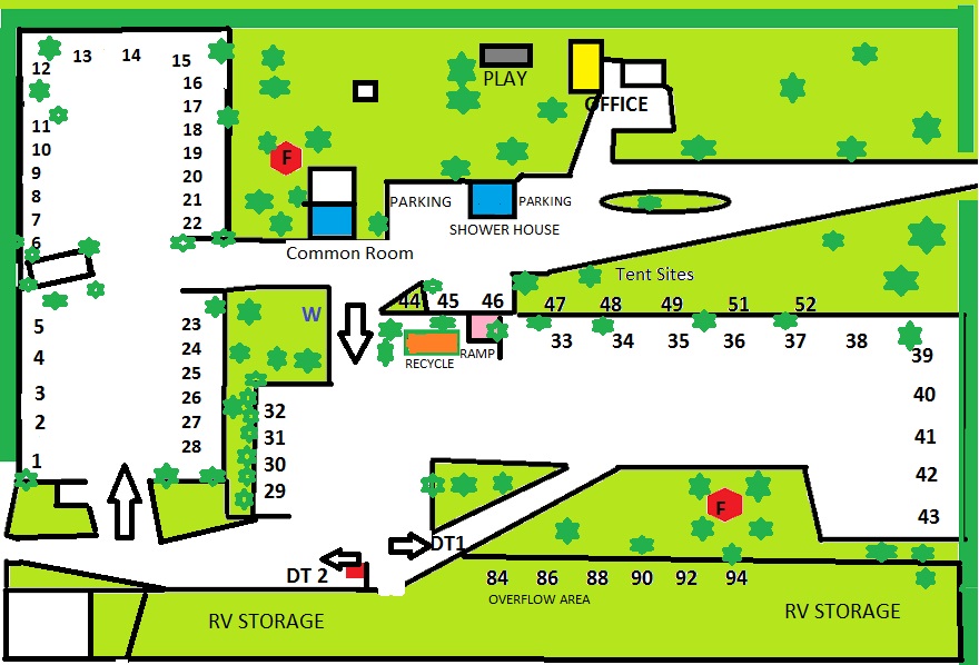 camping map